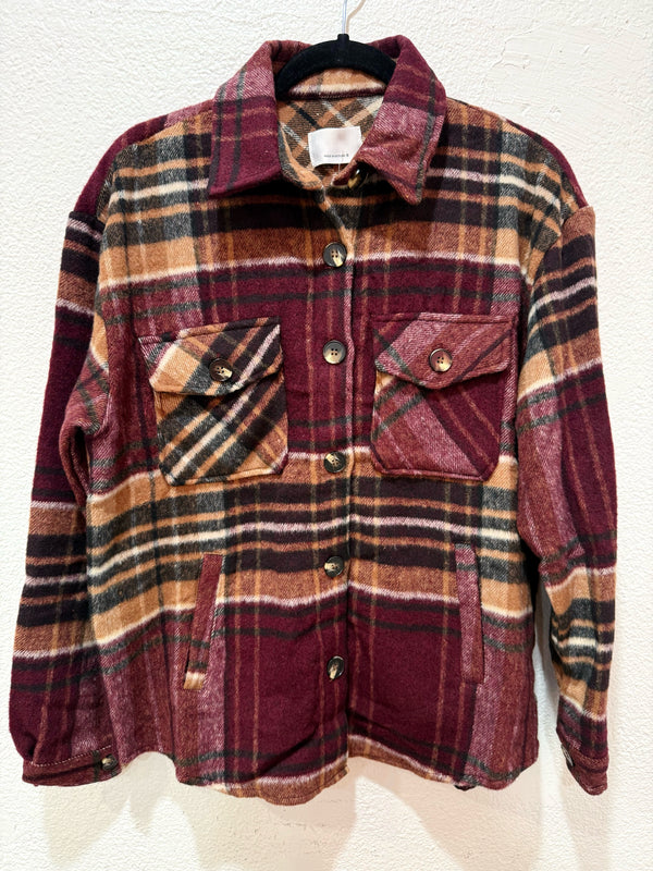 Merlot Flannel