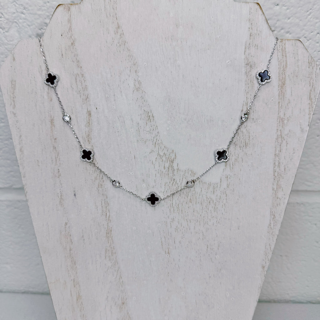 Clover Necklace – Lace and Luck