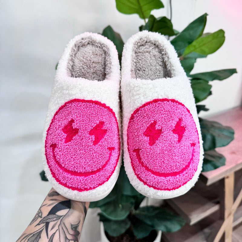 Lightning Smiley Slipper