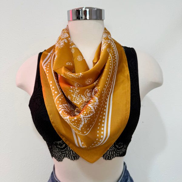 Paisley Silk Scarf