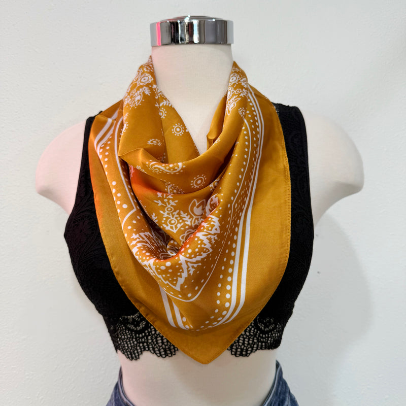 Paisley Silk Scarf