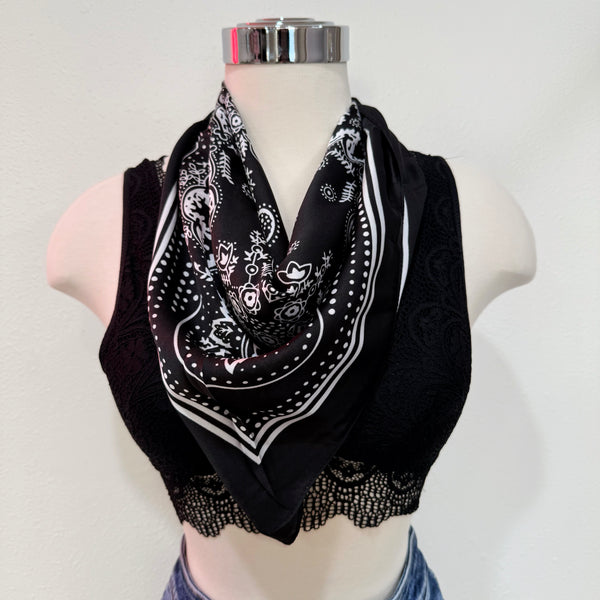Paisley Silk Scarf