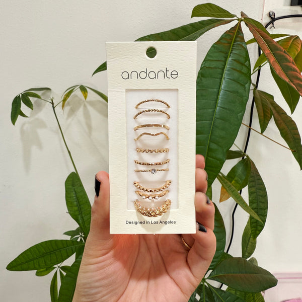 Stacked Up Ring Set
