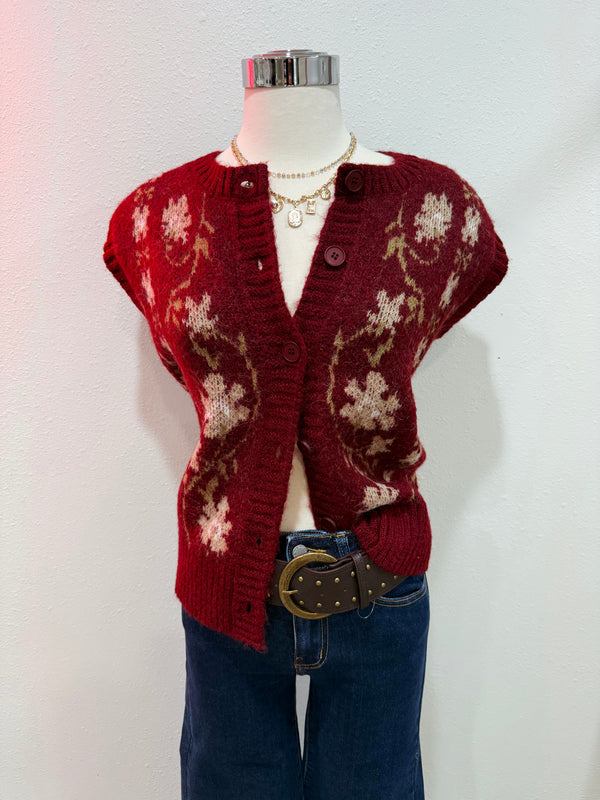 Mulberry Cardigan Vest