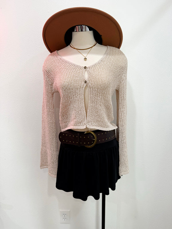 Maple Ribbed Long Sleeve