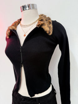 Fran Leopard Sweater