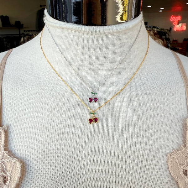 Cherries Necklace