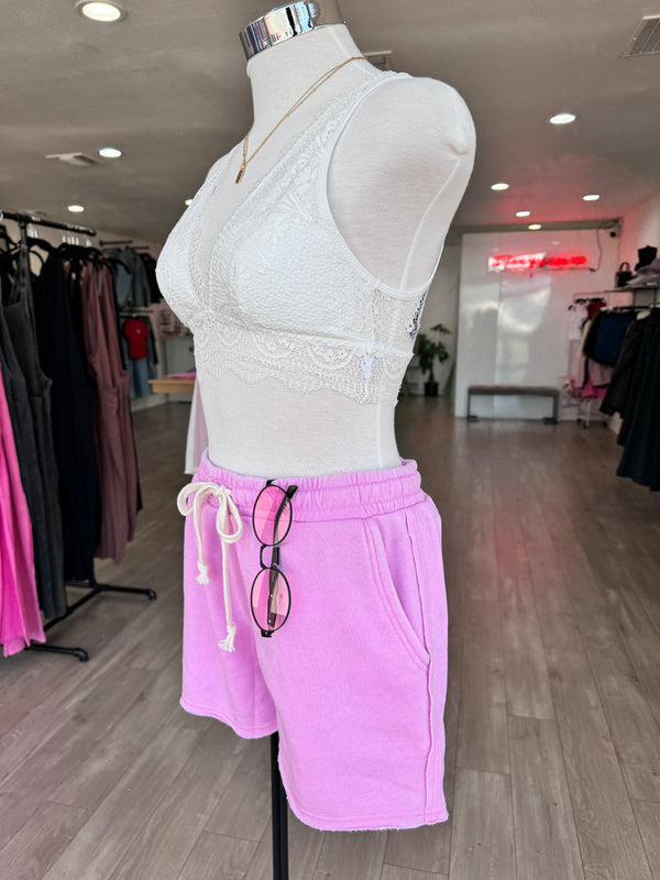 Cotton Candy Sweat Shorts