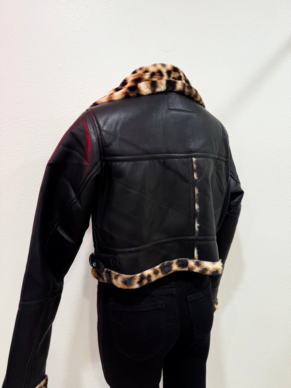 Wild Heart Vegan Leather Jacket
