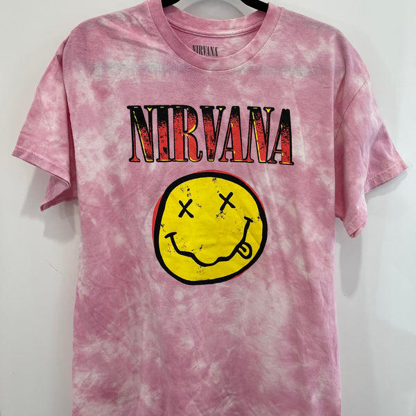 nirvana tie dye shirt