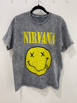 Light Grey Nirvana Tee