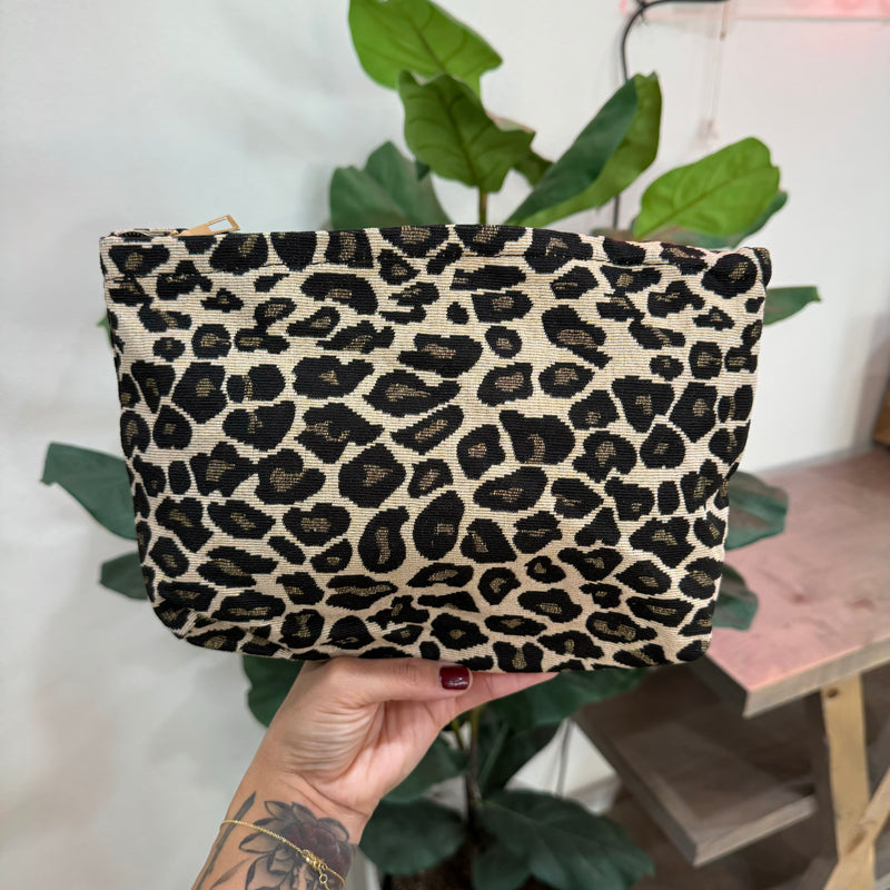 Leopard Clutch Bag