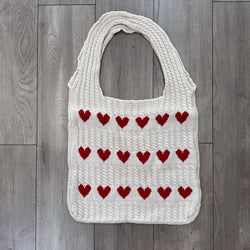 Valentine Knit Bag