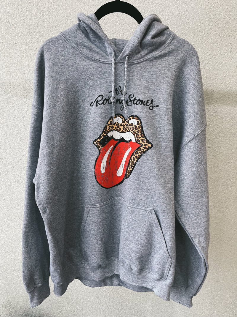 Rolling Stones Gray Hoodie